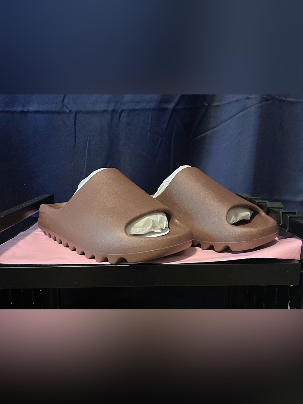 YS 01 Yezzy Slides Fudge Size 12